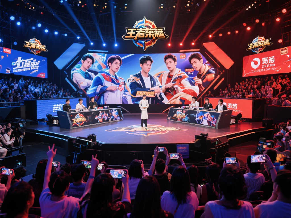 王者荣耀明星赛火爆,超百万观众在线围观 王者荣耀明星赛火爆,超百万观众在线围观